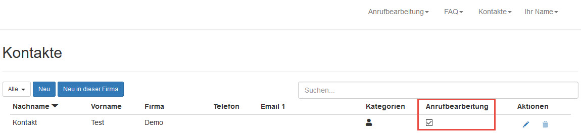 Anrufbearbeitung_Mitarbeiter aktiviert